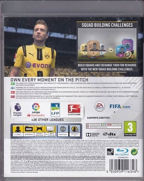 FIFA 17 - PS3 (B Grade) (Genbrug)